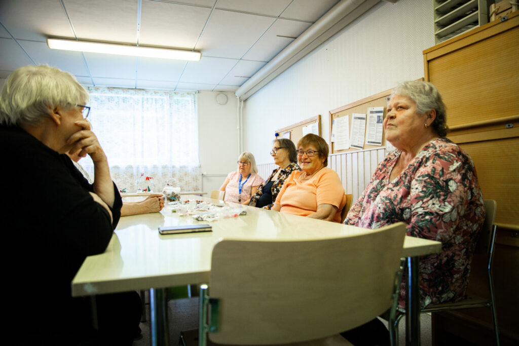 Oman talon kerho tuo merkityksellisyyttä asukkaiden elämään