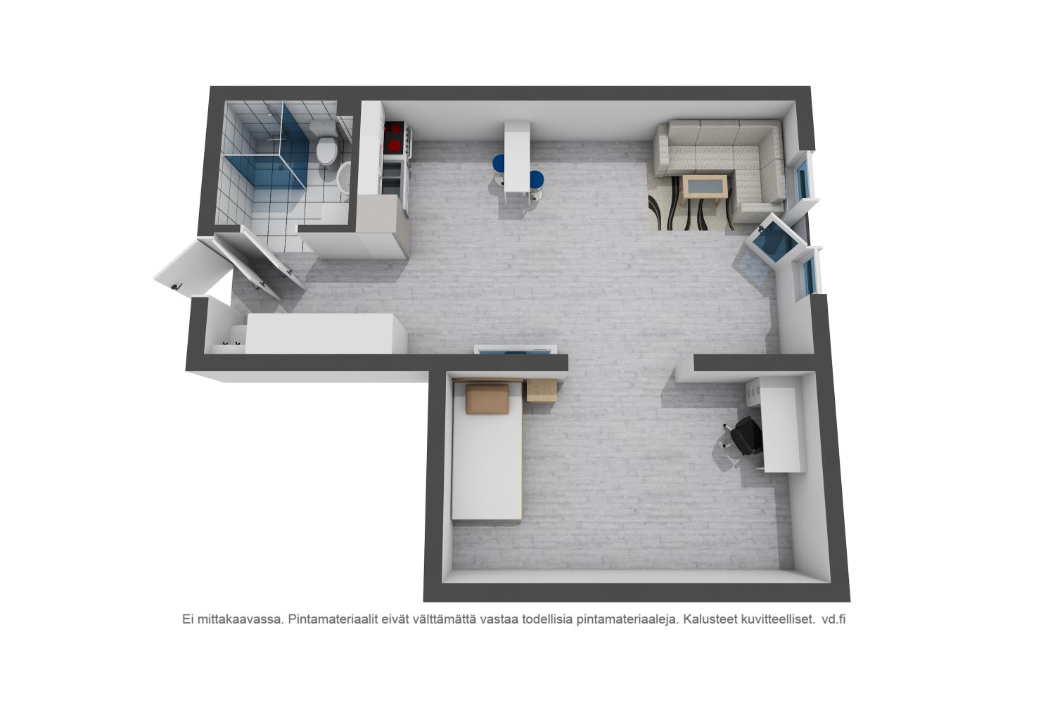 pohjakuva, borupinraitti 4 43 (id 4412)