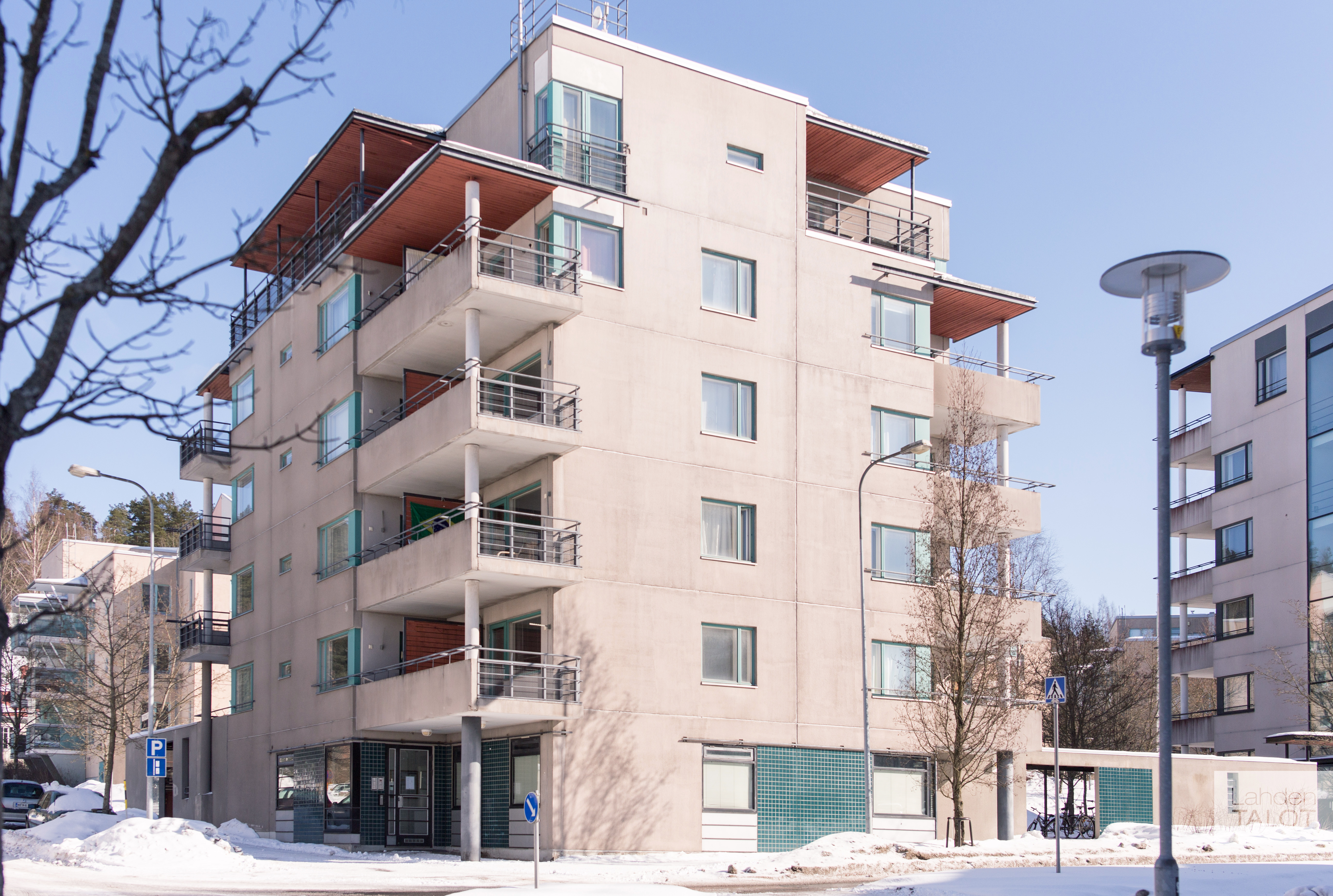 kiinteistön ulkokuva, laaksokatu 16, paavola (id 4875)