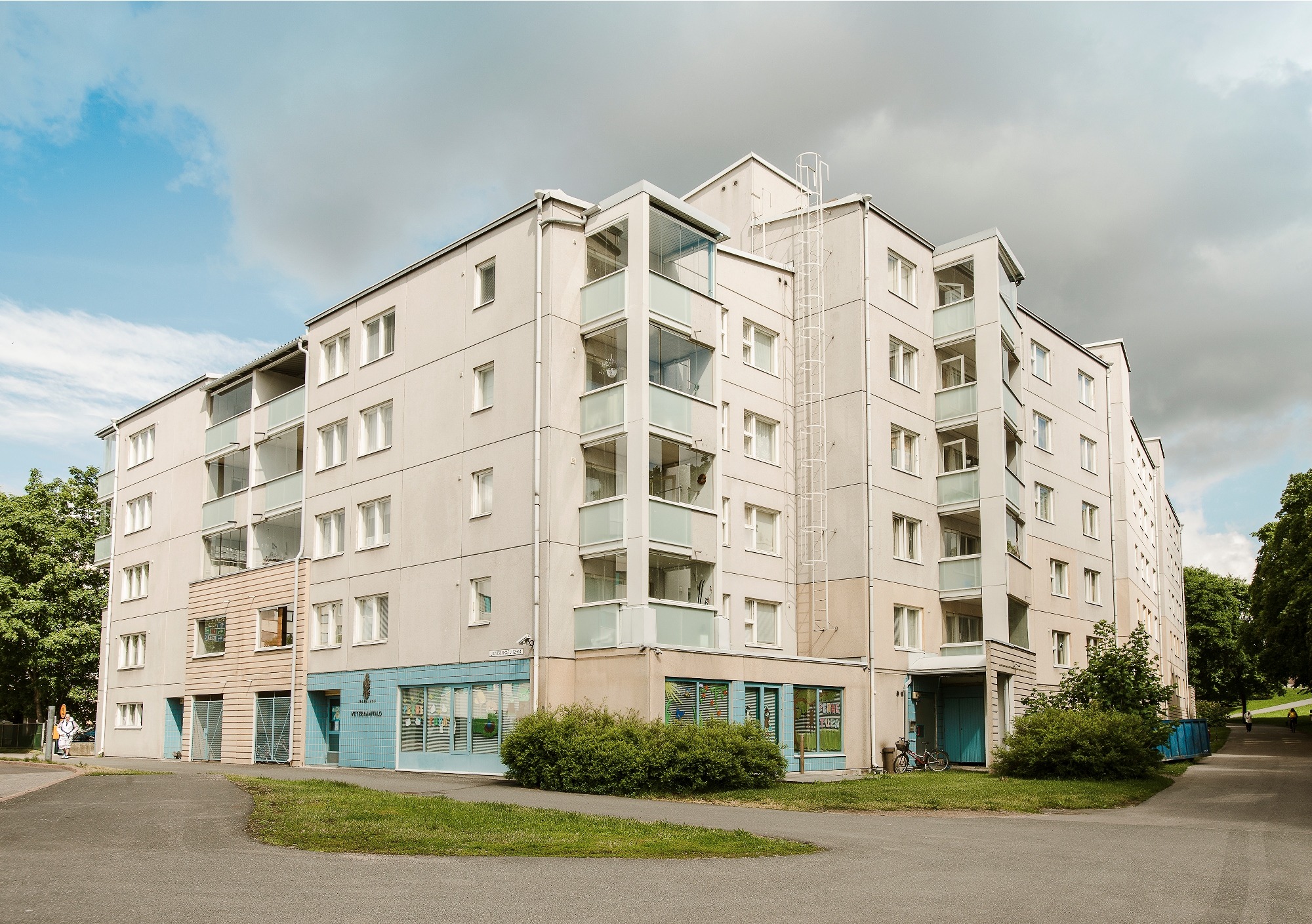 kiinteistön ulkokuva, loviisankatu 14