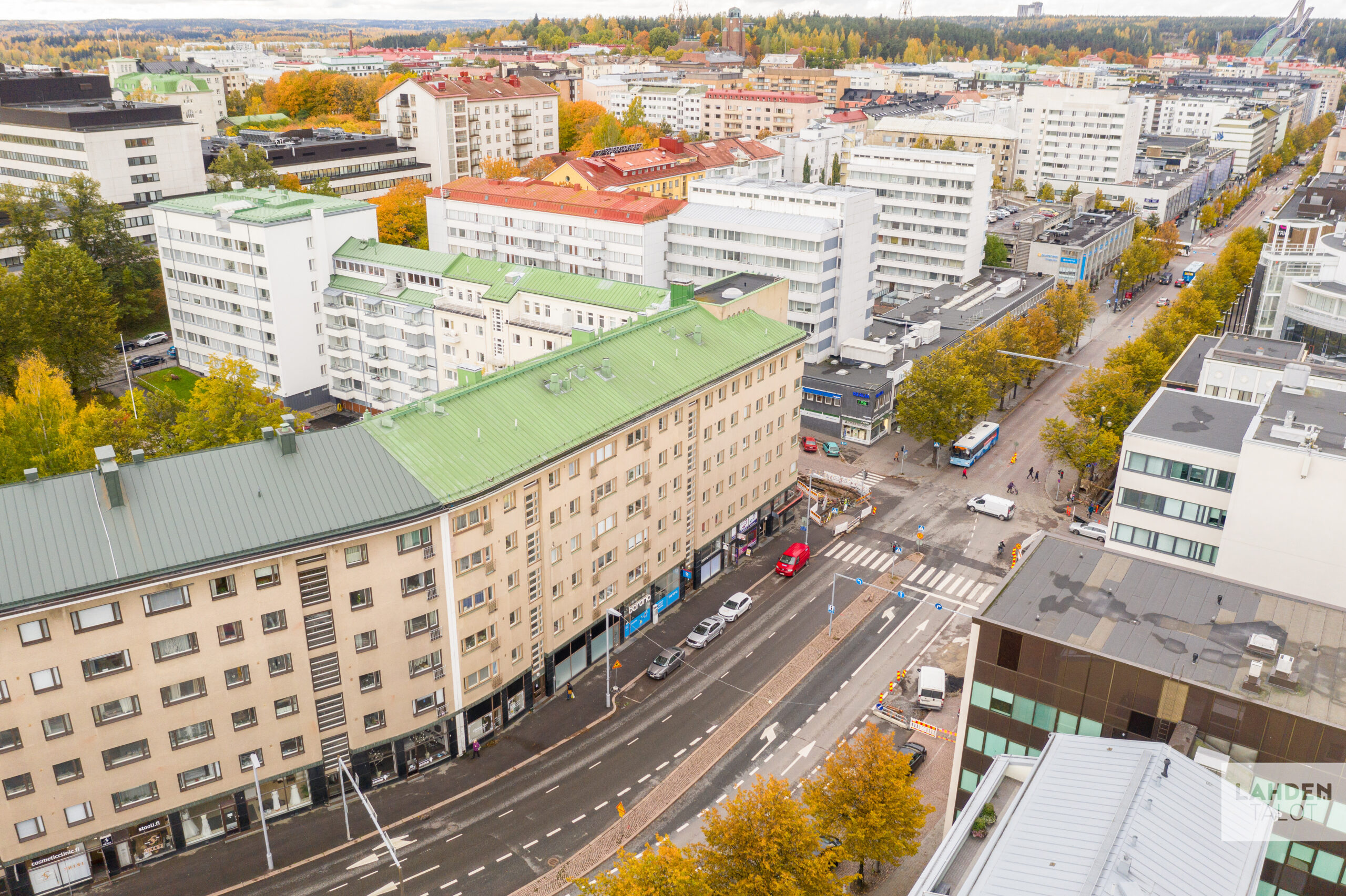Aleksanterinkatu 29 Kauppakatu 3 Lahden Talot